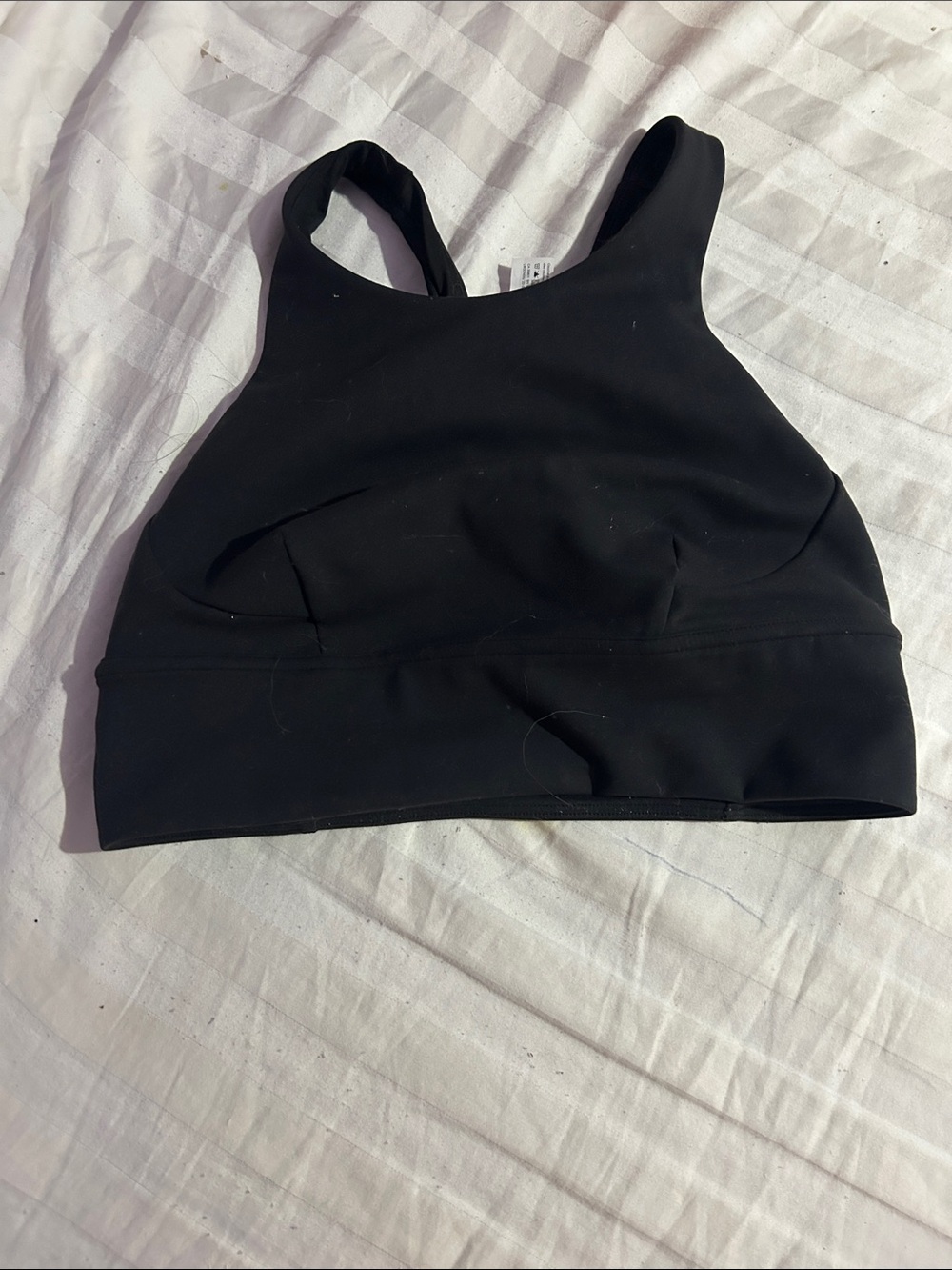 Black High-Neck Sports Bralette lululemon